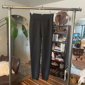 Free Country Black Women's Faux Fur Lined Leggings NWOT